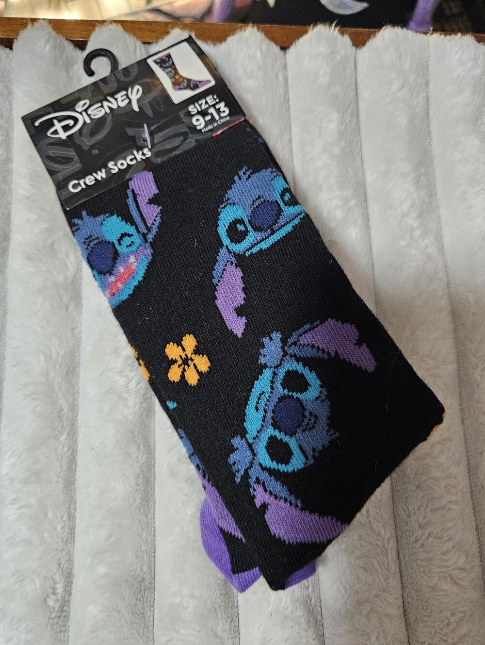 Fun Pattern Crew Socks